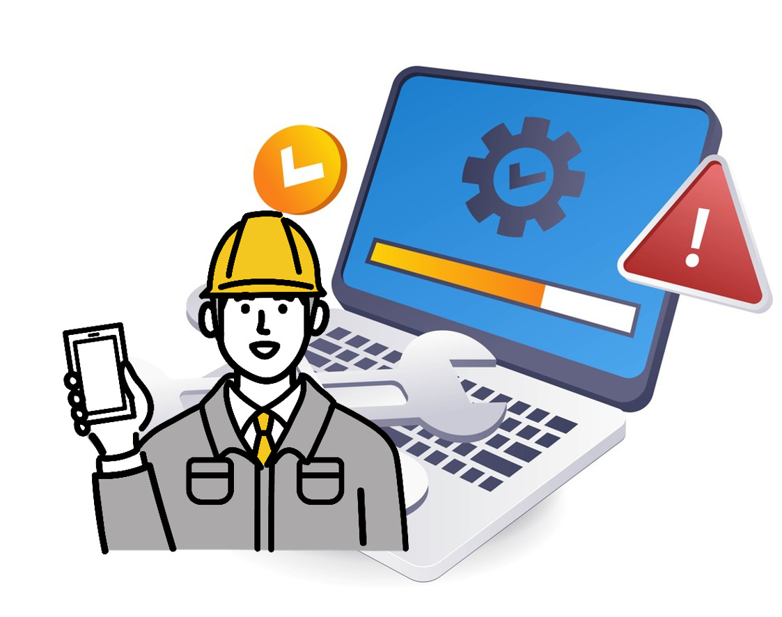 CE（カスタマーエンジニア）のトラブル対応支援のイメージ